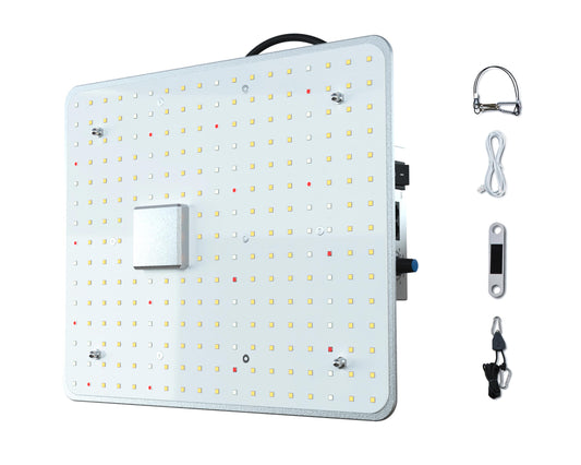 mogobe 100w led grow light consists of 352 pcs diodes