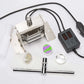 Mogobe Rosin Decarboxylation Capsule pair with 7ML Silicone Container, put it beside a rosin press machine
