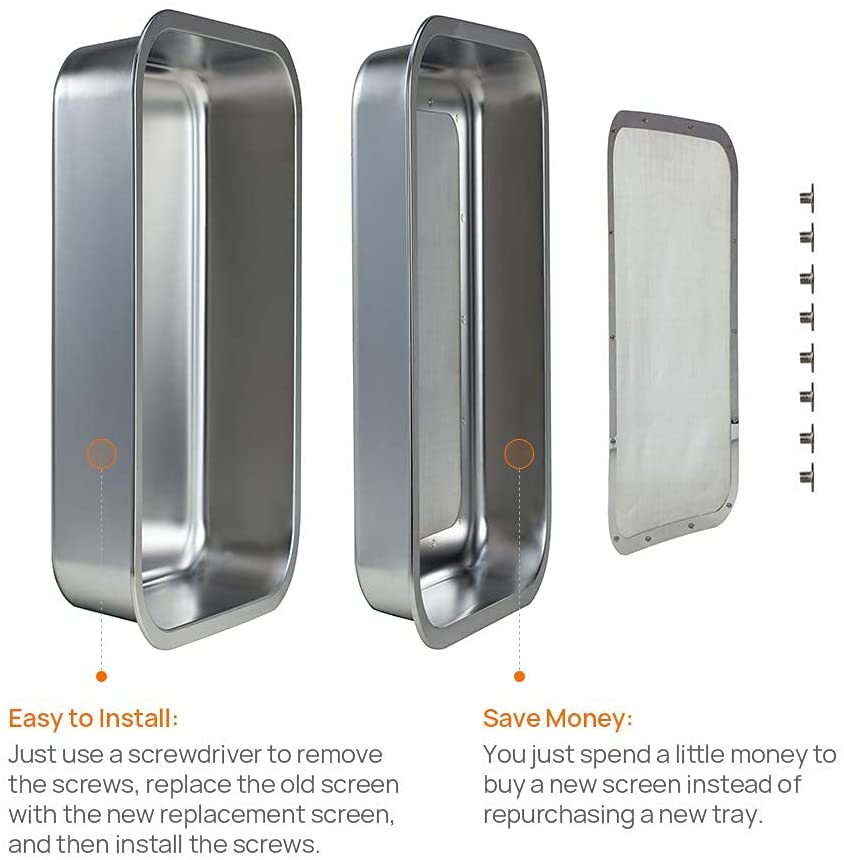 mogobe trim tray showing Split parts