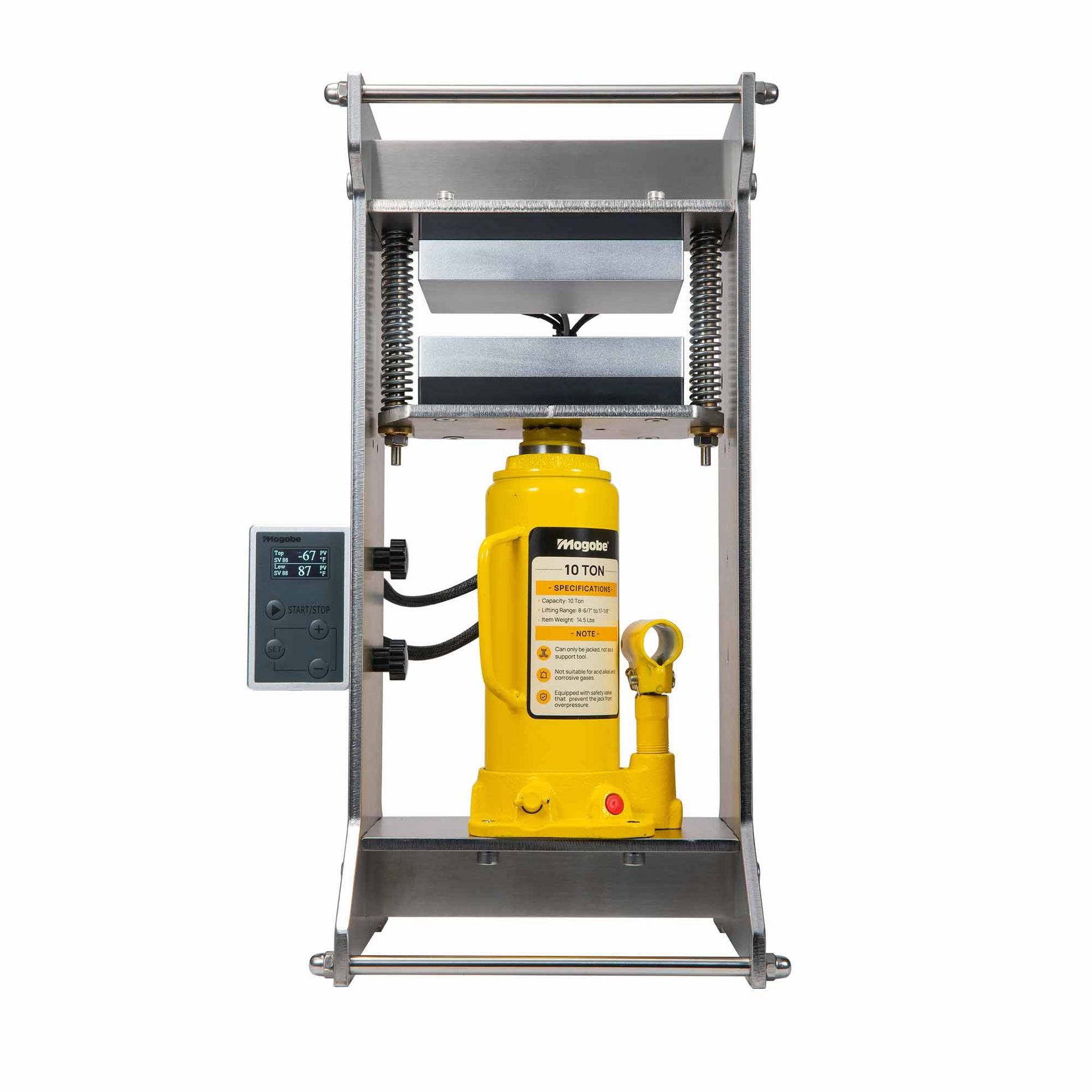 mogobe  Manual Heat Press Machine with Adustable PID Setting