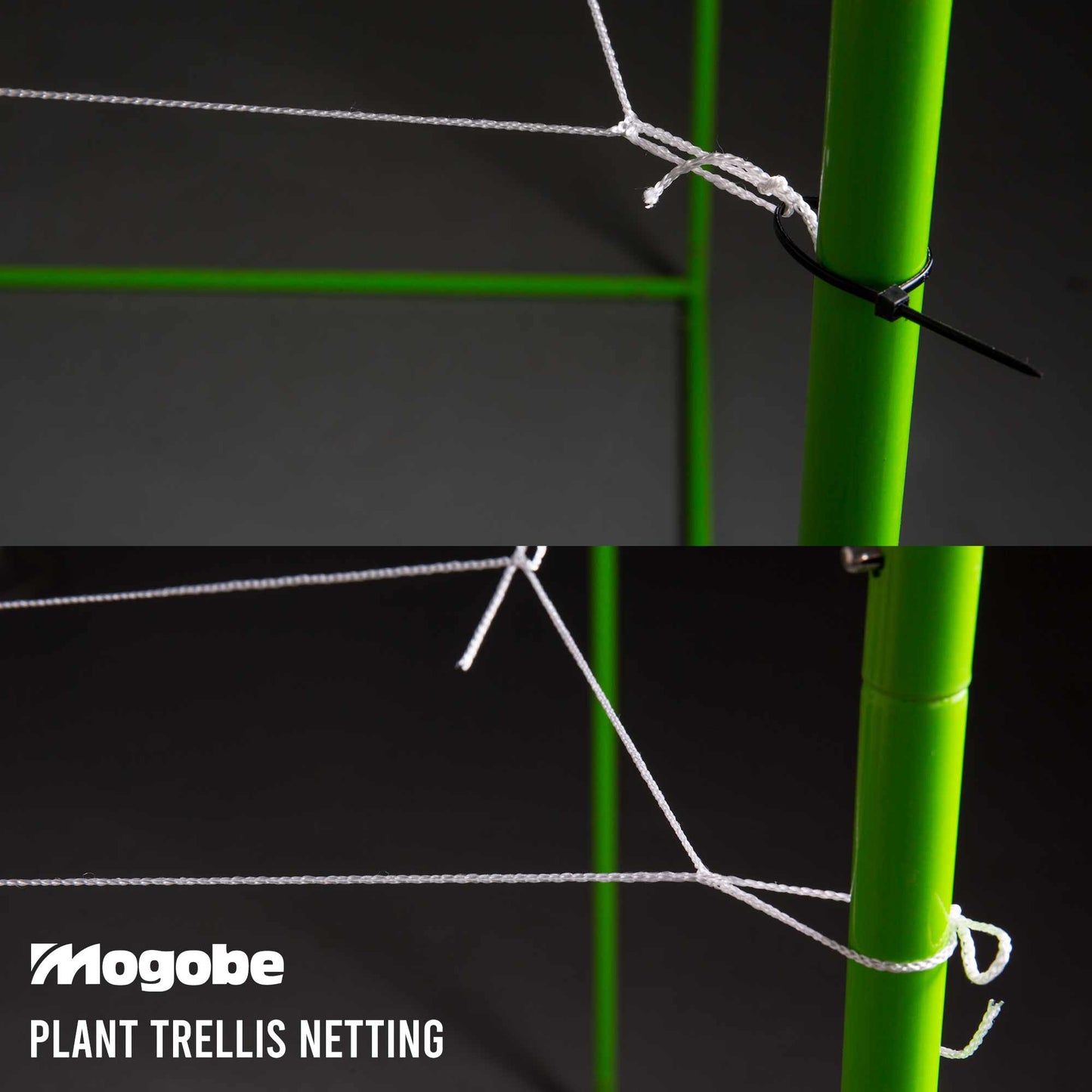 Mogobe 5x15 ft. Polyester Plant Trellis Netting